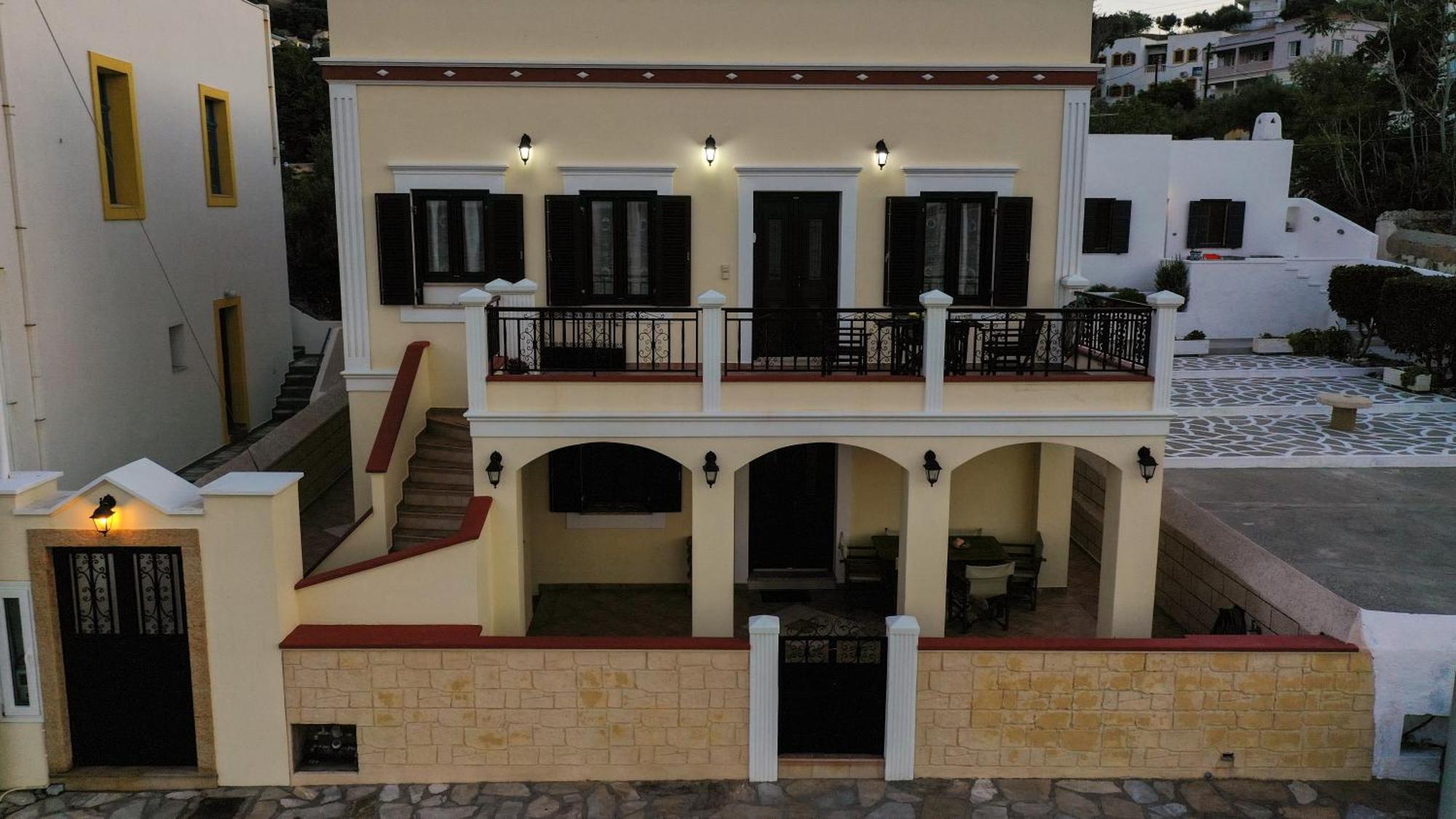Sette Venti Apartment Agia Marina  Bagian luar foto